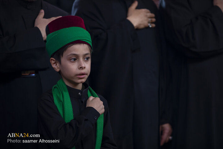 مراسم عزاداری شهادت حضرت زهرا(س) در حرم حضرت عباس(ع)