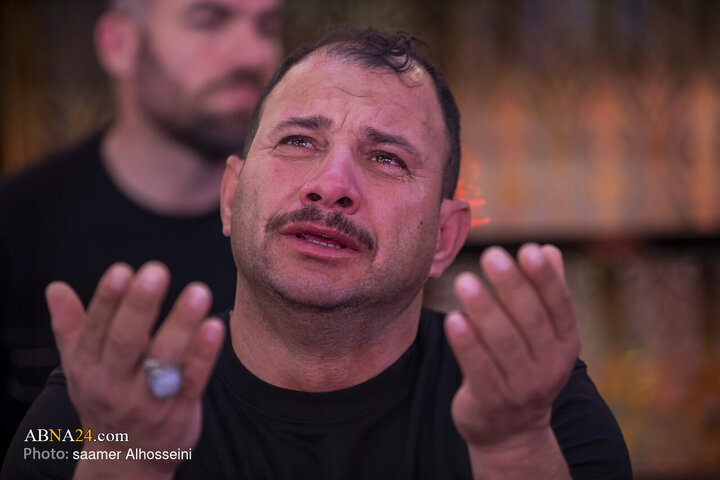 مراسم عزاداری شهادت حضرت زهرا(س) در حرم حضرت عباس(ع)