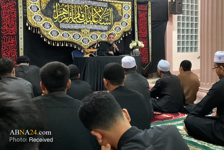 عکسی خبری | اقامه عزای فاطمی در مرکز دارالزهرا در پاتالونگ تایلند