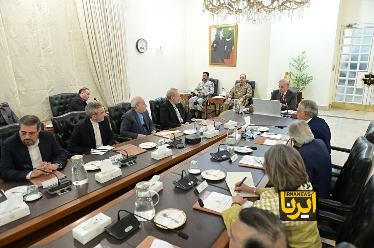 Larijani thanks Pakistan for supporting Iran during “unjust June war”