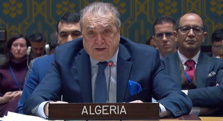 Algeria urges global action to halt Israeli aggressions
