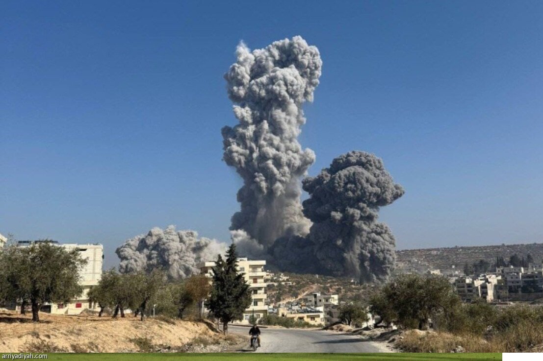 ویدیو | وقوع انفجار مهیب در ادلب سوریه