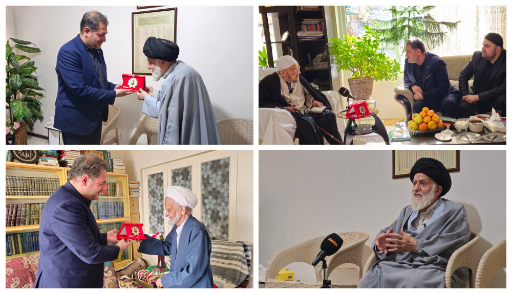 دیدار مدیر خبرگزاری ابنا با تعدادی از شخصیت‌های دینی تهران