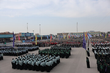 Фото Репортаж | Теһранда СЕПАҺЫН Бөјүк Бәсиҹ Ҝүҹ Тәлими