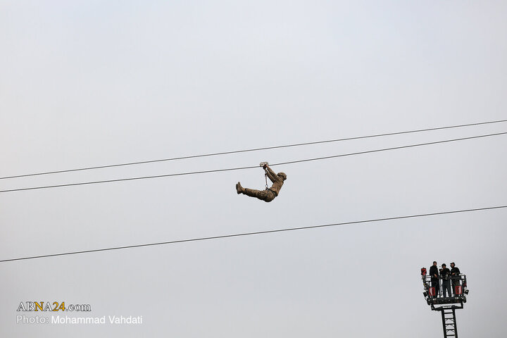 رزمایش بزرگ اقتدار بسیجیان در تهران