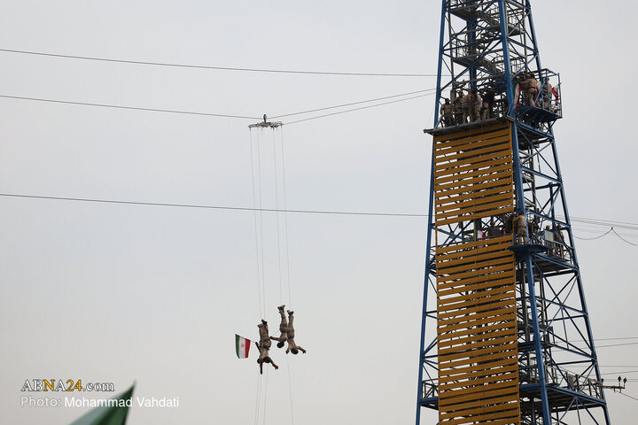 رزمایش بزرگ اقتدار بسیجیان در تهران