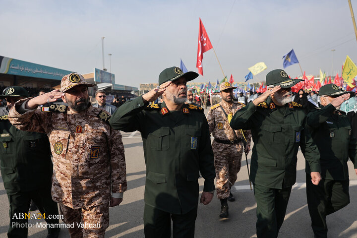 رزمایش بزرگ اقتدار بسیجیان در تهران