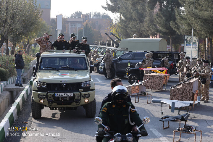 رزمایش بزرگ اقتدار بسیجیان در تهران