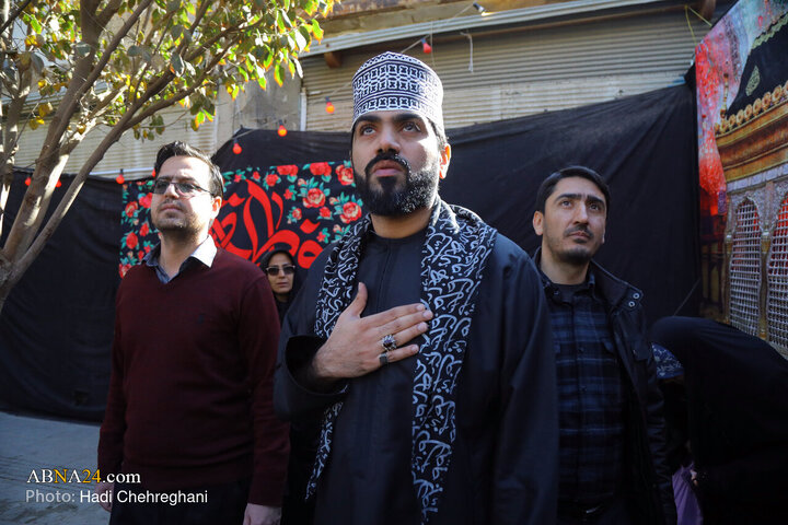 ဟဇရသ် အာယာသွလ္လာဟ် အလ်အွဇ်မာ ဝဟီးဒ် ခိုရာစာနီ  ကိုယ်တိုင်ပါဝင်သည့် သခင်မကြီး ဖွာတွေမဟ် ဇဲဟ်ရာ(စ.အ) ရှဟာဒသ် အလံ လှည့် (၁)  ။ ။ Photos