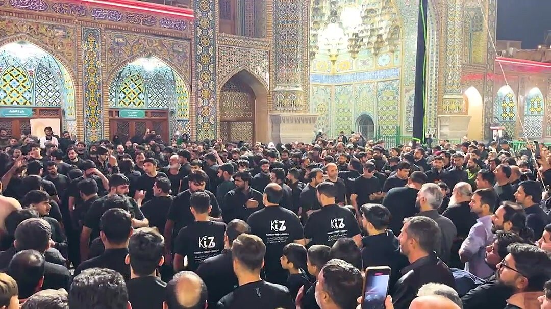 ویدیو | تصاویری از حال و هوای حرم مطهر حضرت معصومه(س) در شب ایام فاطمیه