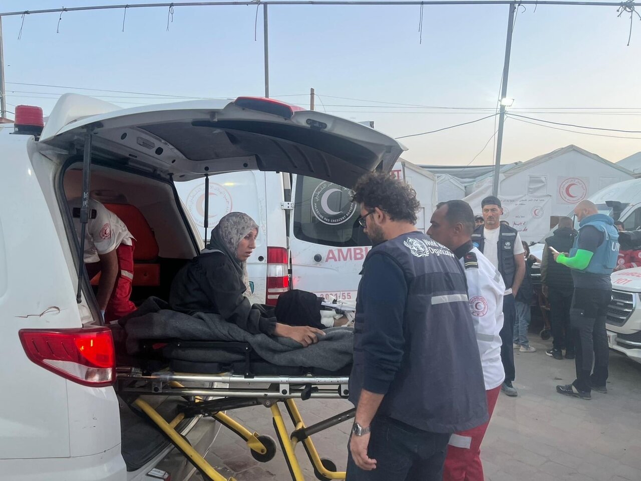 WHO Evacuates Patients from Gaza to Jordan