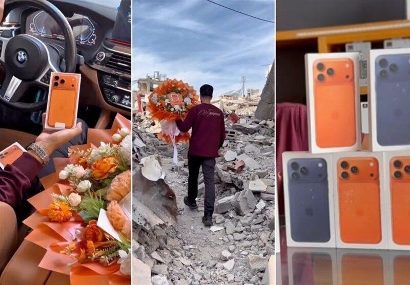 Welatiyekî Filistînî di gotûbêjêkê de bi Abna re: Sîyonîstên bi têketina sînorkirî ya telefonên iPhone 17 li Xezze hewl didin şerê derûnî (psîkolojî) pêk bînin.