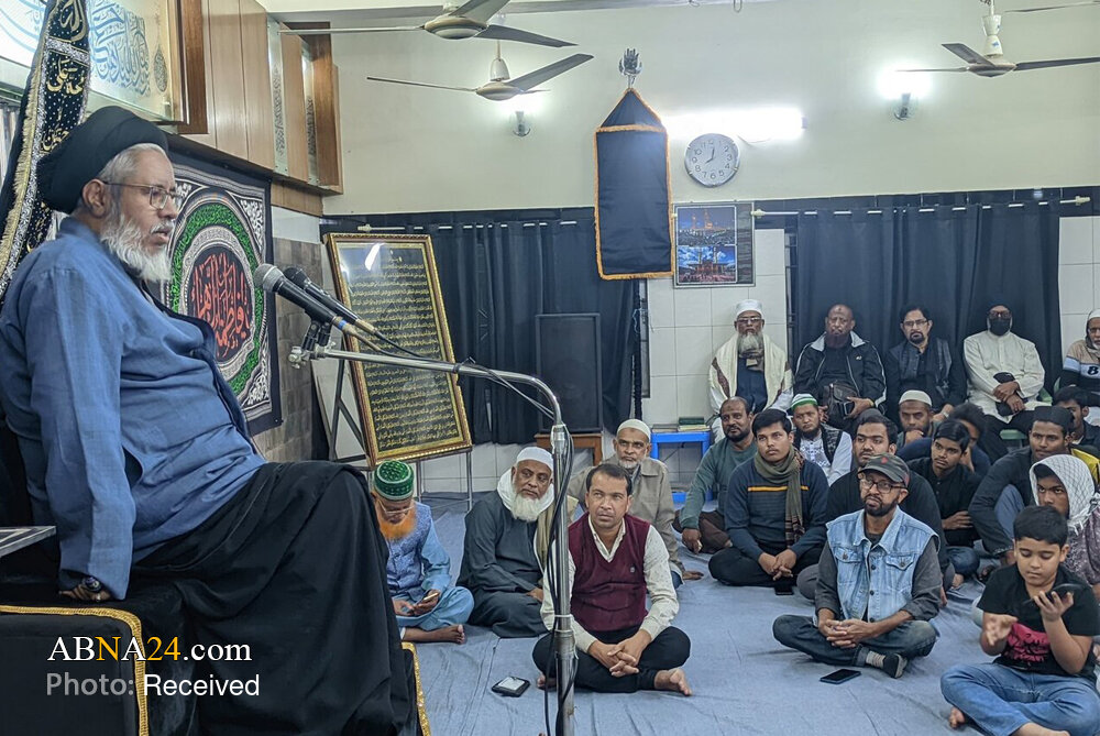 عکس خبری | عزای شهادت حضرت زهرا(س) در حسینیه قصر حسینی در خولنا، بنگلادش