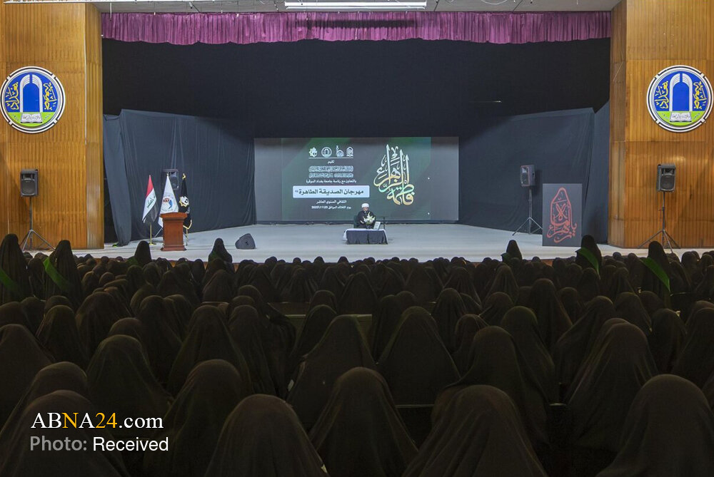 تصاویر | تجلیل حرم حضرت عباس(ع) از ۱۵۰۰ دانشجوی دختر مزین به چادر فاطمی