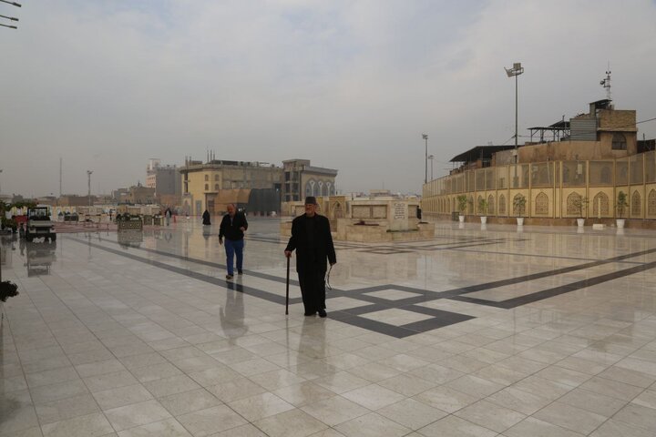 تقرير مصور/ العتبة الكاظمية المقدسة تنشأ (11) مدينة للزائرين على طريق بغداد ــ سامراء