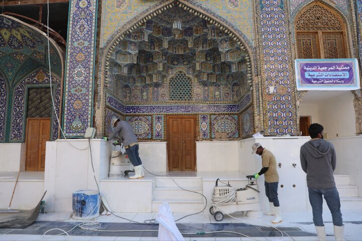 تقرير مصور/ العتبة الكاظمية المقدسة تنشأ (11) مدينة للزائرين على طريق بغداد ــ سامراء