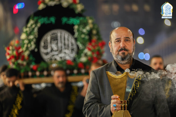 Informe fotográfico | Kadhimiya Holy Shrine acoge funeral simbólico de la Excelencia Fátima al-Zahra (la paz sea con ella)