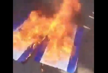 Video | Penduduk Syria Bakar Bendera Israel di Damsyik