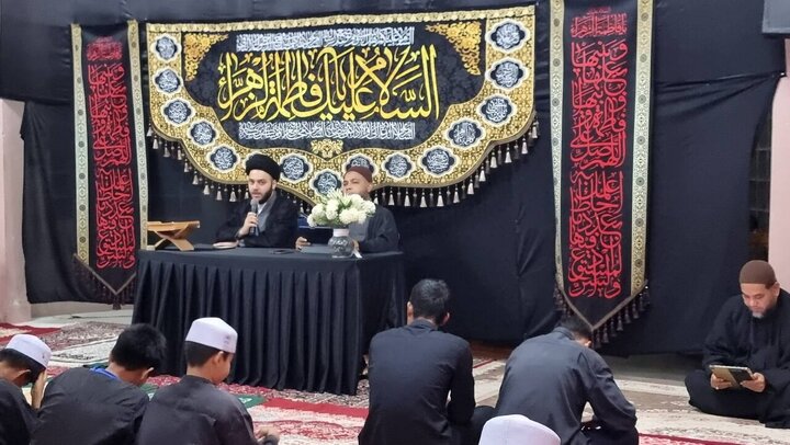 تقرير مصور/ مجلس عزاء شهادة السيدة "فاطمة الزهراء" (ع) في تايلاند