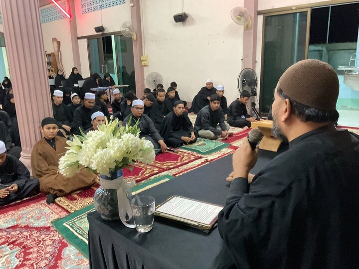 تقرير مصور/ مجلس عزاء شهادة السيدة "فاطمة الزهراء" (ع) في تايلاند