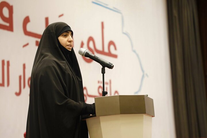 تقرير مصور/ السيدة زينب نصر الله تشارك في تجمع "على خطى فاطمة" بالعاصمة العراقية
