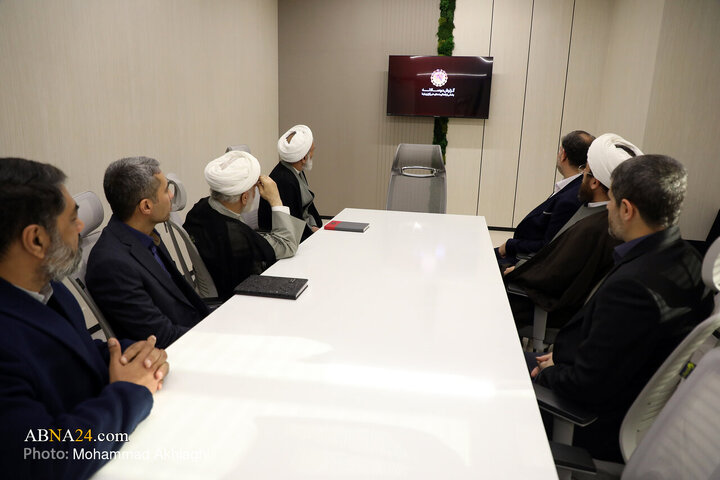 Photos: Acting President of University of Religions and Denominations visits ABNA News Agency