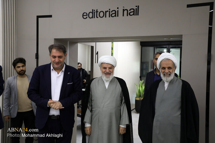 Photos: Acting President of University of Religions and Denominations visits ABNA News Agency