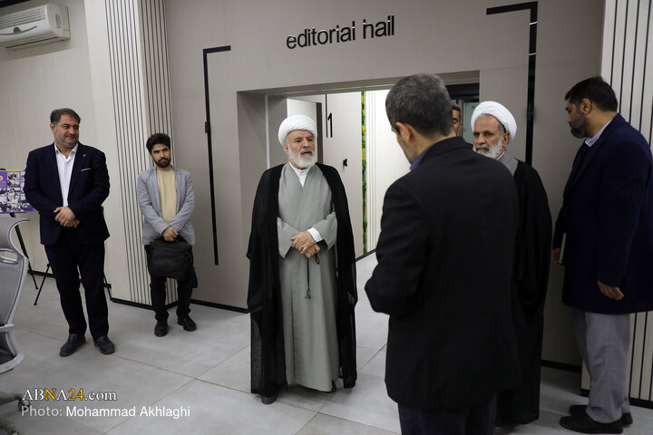 Photos: Acting President of University of Religions and Denominations visits ABNA News Agency