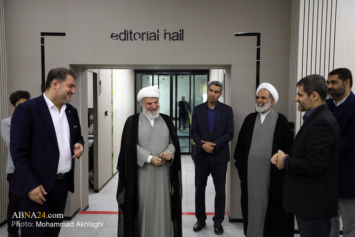 Photos: Acting President of University of Religions and Denominations visits ABNA News Agency