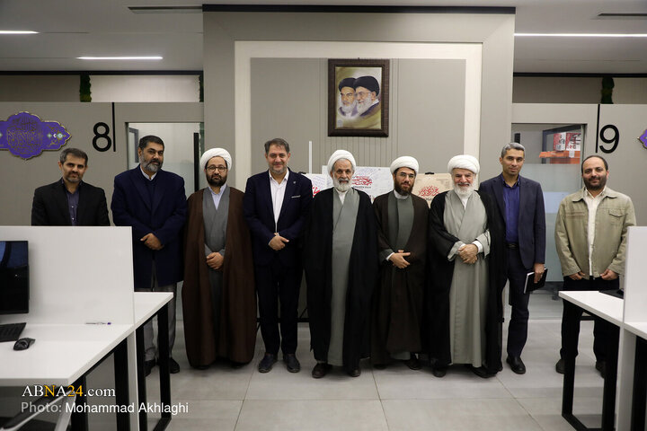 Photos: Acting President of University of Religions and Denominations visits ABNA News Agency