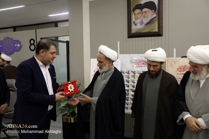 Photos: Acting President of University of Religions and Denominations visits ABNA News Agency