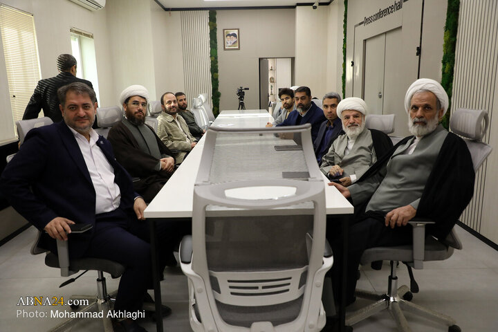 Photos: Acting President of University of Religions and Denominations visits ABNA News Agency