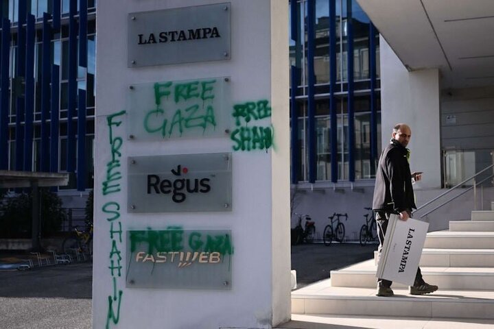 Informe fotográfico | Las protestas pro-Palestina paralizan Italia y alteran vuelos y servicios ferroviarios