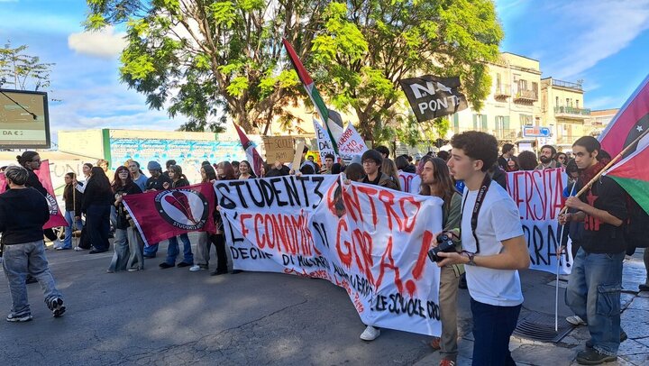 Informe fotográfico | Las protestas pro-Palestina paralizan Italia y alteran vuelos y servicios ferroviarios