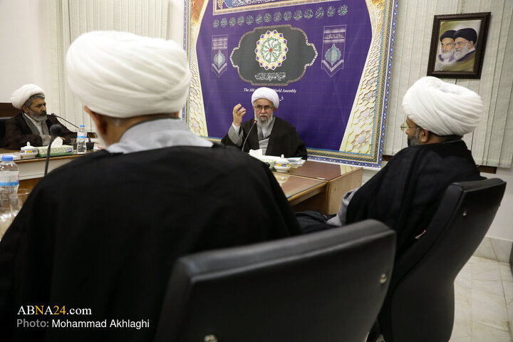 دیدار اعضای برگزاری همایش ملی بزرگداشت آیت‌الله یزدی با آیت‌الله رمضانی