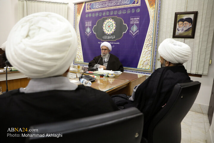 دیدار اعضای برگزاری همایش ملی بزرگداشت آیت‌الله یزدی با آیت‌الله رمضانی