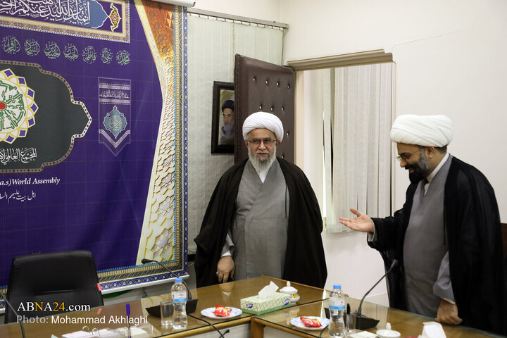 دیدار اعضای برگزاری همایش ملی بزرگداشت آیت‌الله یزدی با آیت‌الله رمضانی