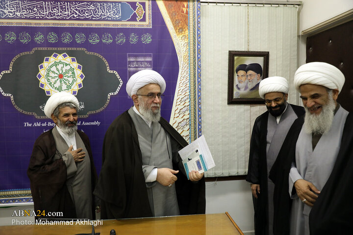 دیدار اعضای برگزاری همایش ملی بزرگداشت آیت‌الله یزدی با آیت‌الله رمضانی