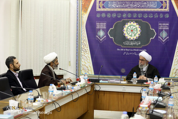 دیدار اعضای برگزاری همایش ملی بزرگداشت آیت‌الله یزدی با آیت‌الله رمضانی