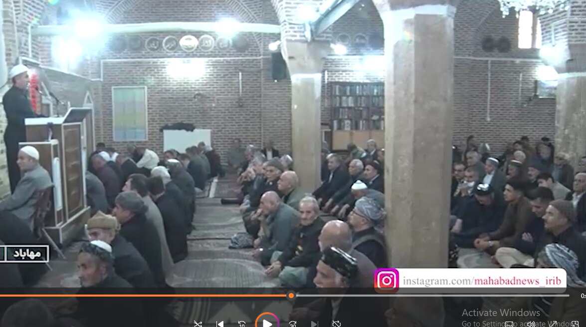 Îmamê Nimêja Înê ye Mehabadê: Îtaet ji Serokê Şoreşê Îslamî heta dixe ser rê û digihîjîne armanca xwe."