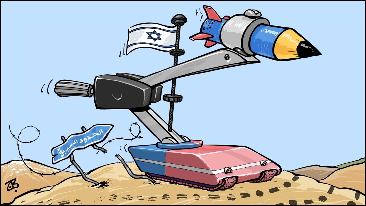 Cartoon: Occupation without borders!