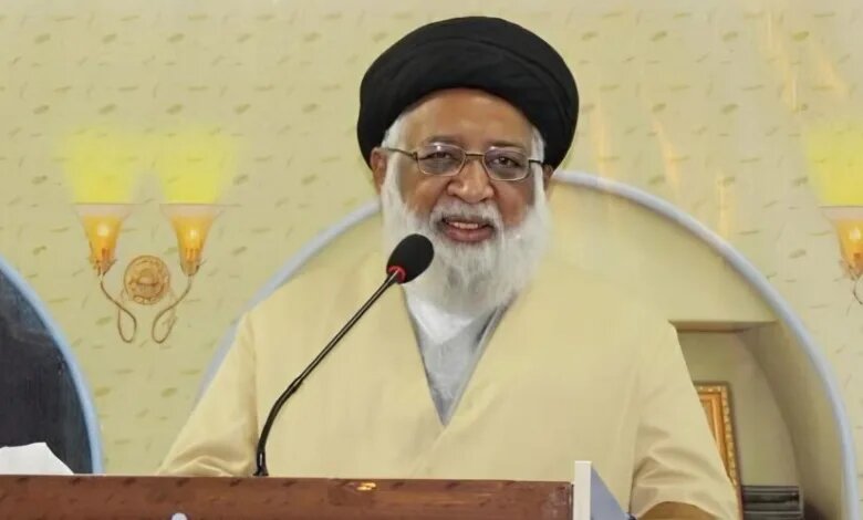 حضرت فاطمہ الزہراءؑ تمام خواتین کے لیے مشعلِ راہ ہیں: آیت اللہ حافظ ریاض نجفی