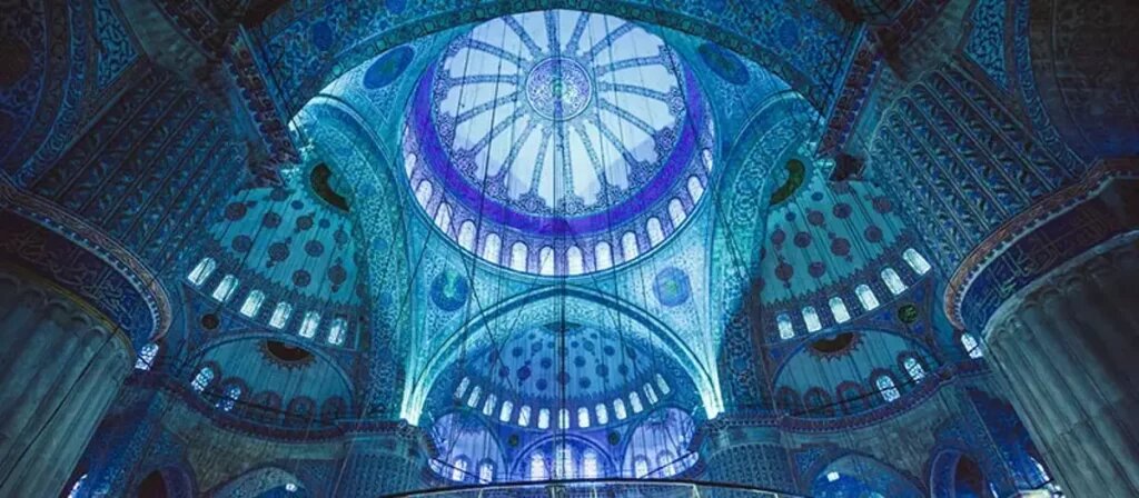 بازید پاپ از مسجد آبی استانبول + تصاویر