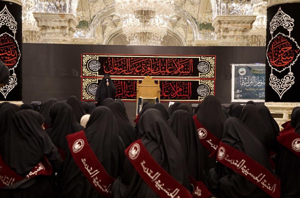 العتبة العلويّة المقدّسة تستضيف وفدًا من طالبات معهد الزهراء (ع) للعلوم القرآنية