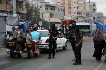 آموزش نیروهای پلیس فلسطینی در مصر برای حفظ امنیت غزه