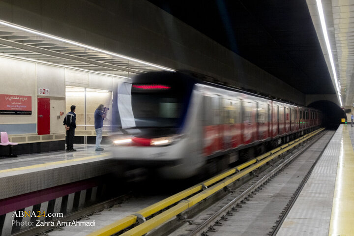 آیین بهره برداری از ایستگاه مترو مریم مقدس (س)