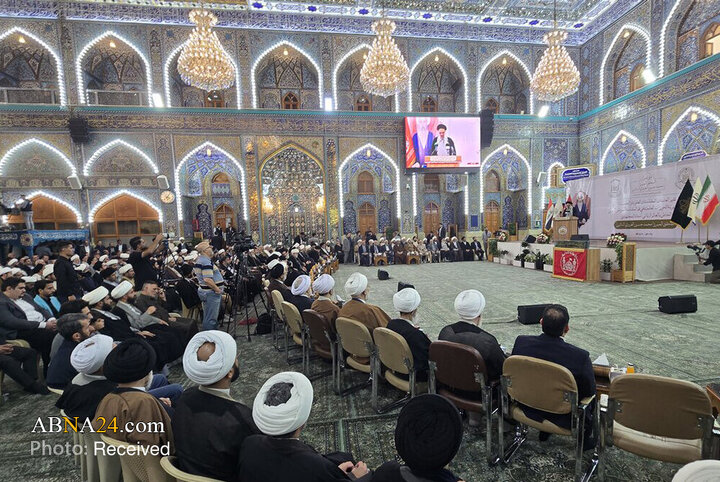Photos: Congress honoring Allameh Naeini held at Imam Hussein holy shrine