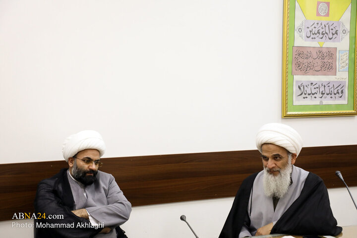Photos: Organizers of National Conference Honoring Ayatollah Yazdi meet with Secretary-General of AhlulBayt World Assembly