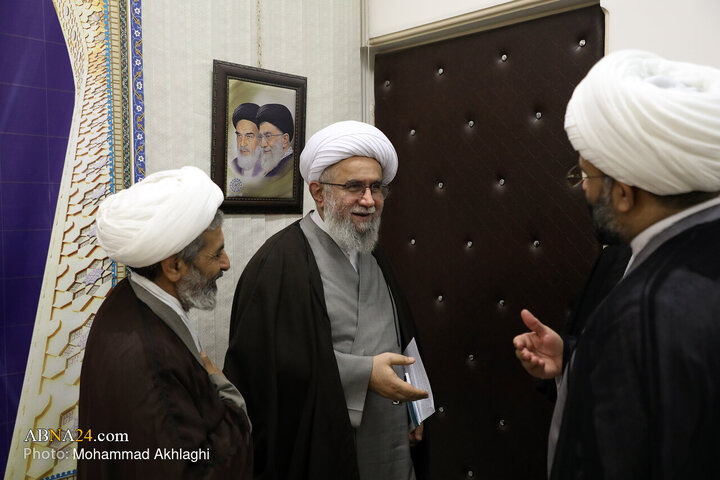 Photos: Organizers of National Conference Honoring Ayatollah Yazdi meet with Secretary-General of AhlulBayt World Assembly