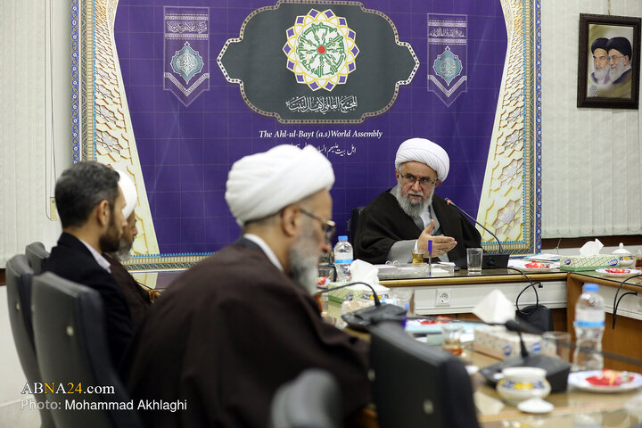 Photos: Organizers of National Conference Honoring Ayatollah Yazdi meet with Secretary-General of AhlulBayt World Assembly